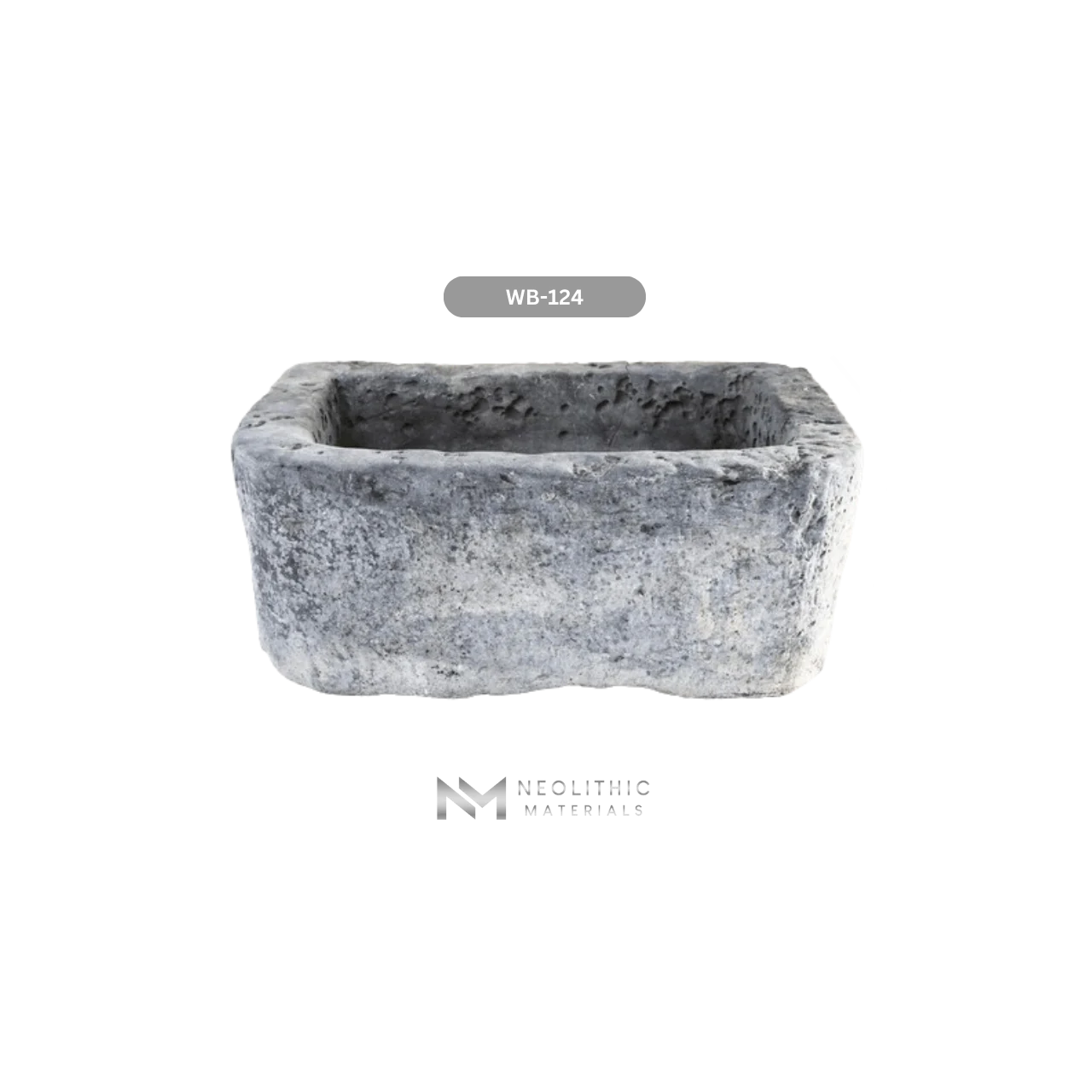 Antique Belgian Bluestone Trough Sink - Image 7